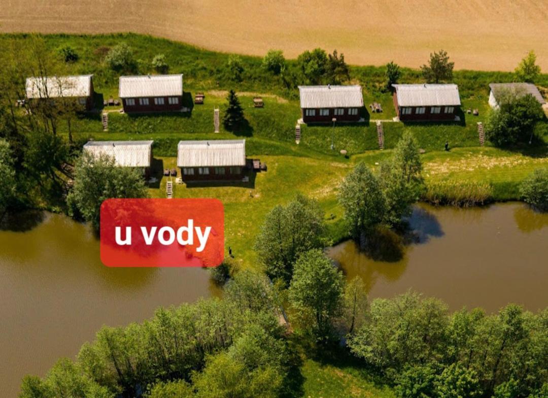 Bungalovy U Rybnika Olbramkostel Eksteriør billede